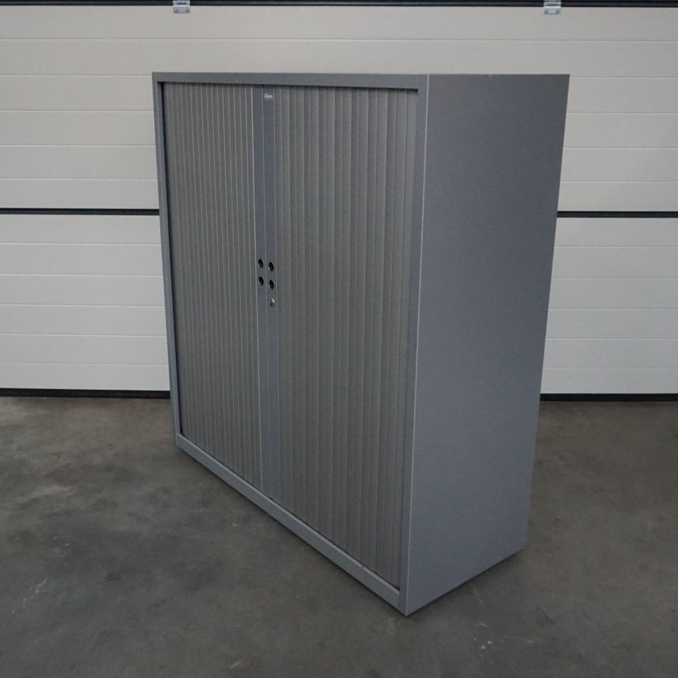 Gispen Aktenschrank | 130 x 120 x 47 cm | Grau | 4 OH