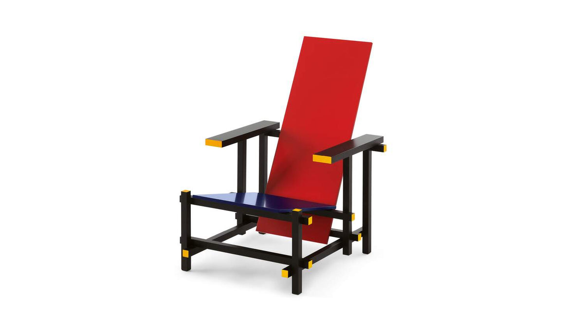 CASSINA RED AND BLUE 635 SESSEL