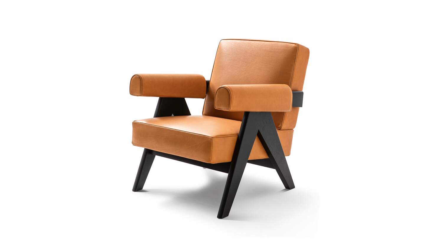 Cassina Capitol Complex Armchair Braun