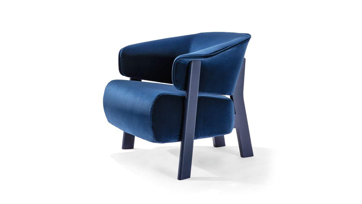 Cassina Back-Wing Armchair blau