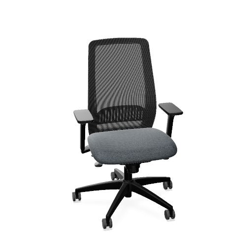 Bürodrehstuhl Claro DGLM - Netzrücken, A
