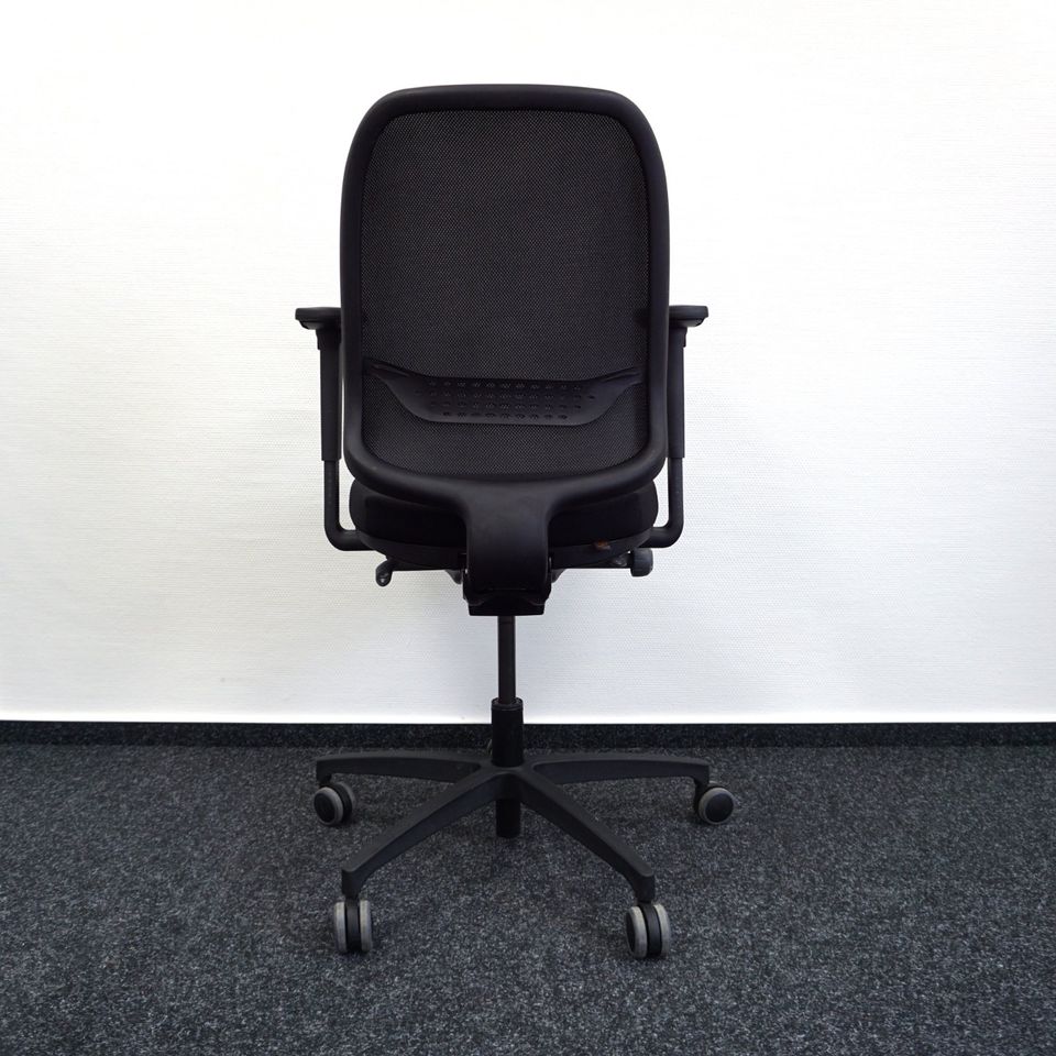 Beta Be Fine Bürodrehstuhl Schwarz Rückenansicht