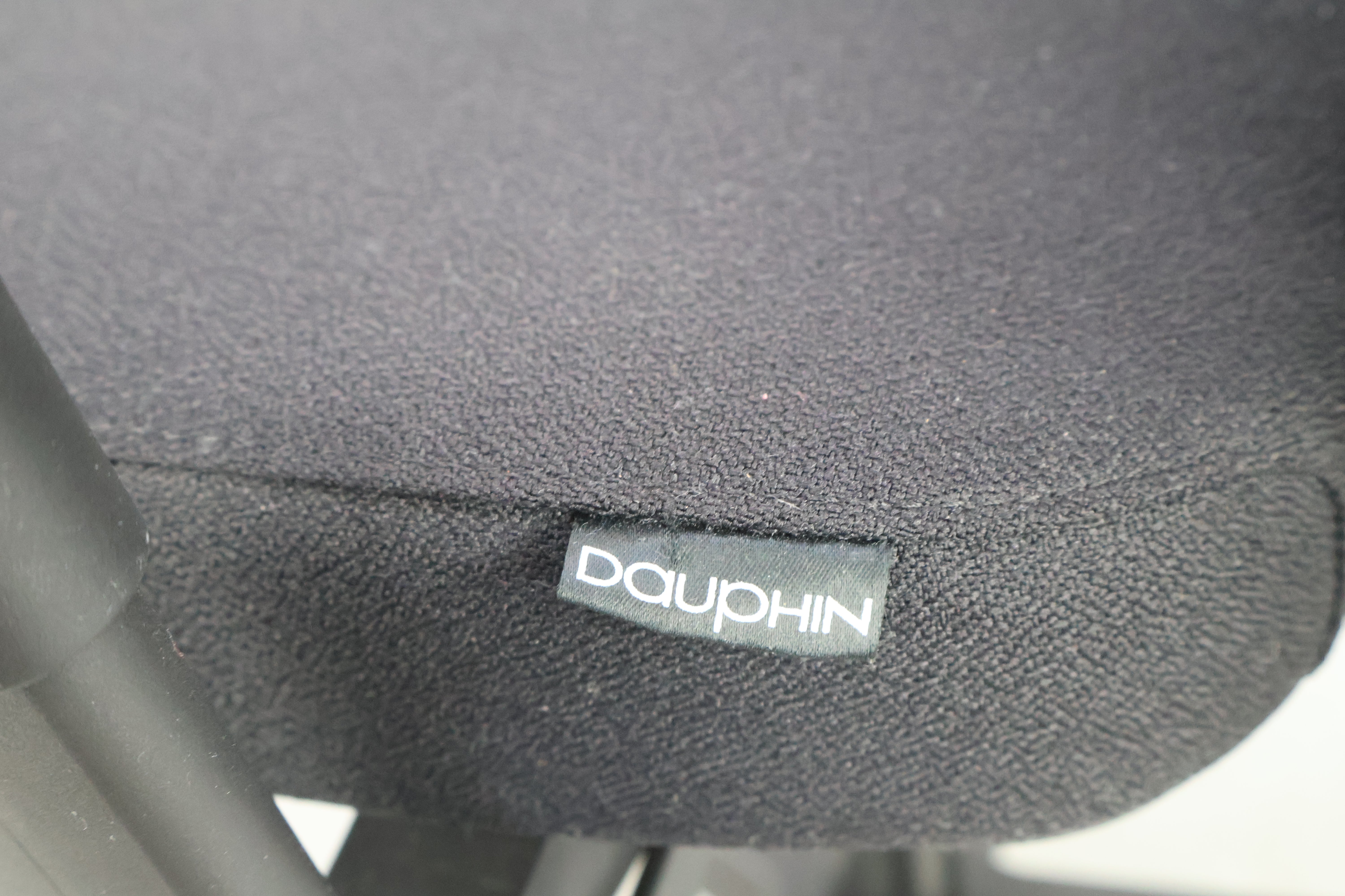 Dauphin Shape XT ergonomischer Bürostuhl in Schwarz, refurbished durch R&M