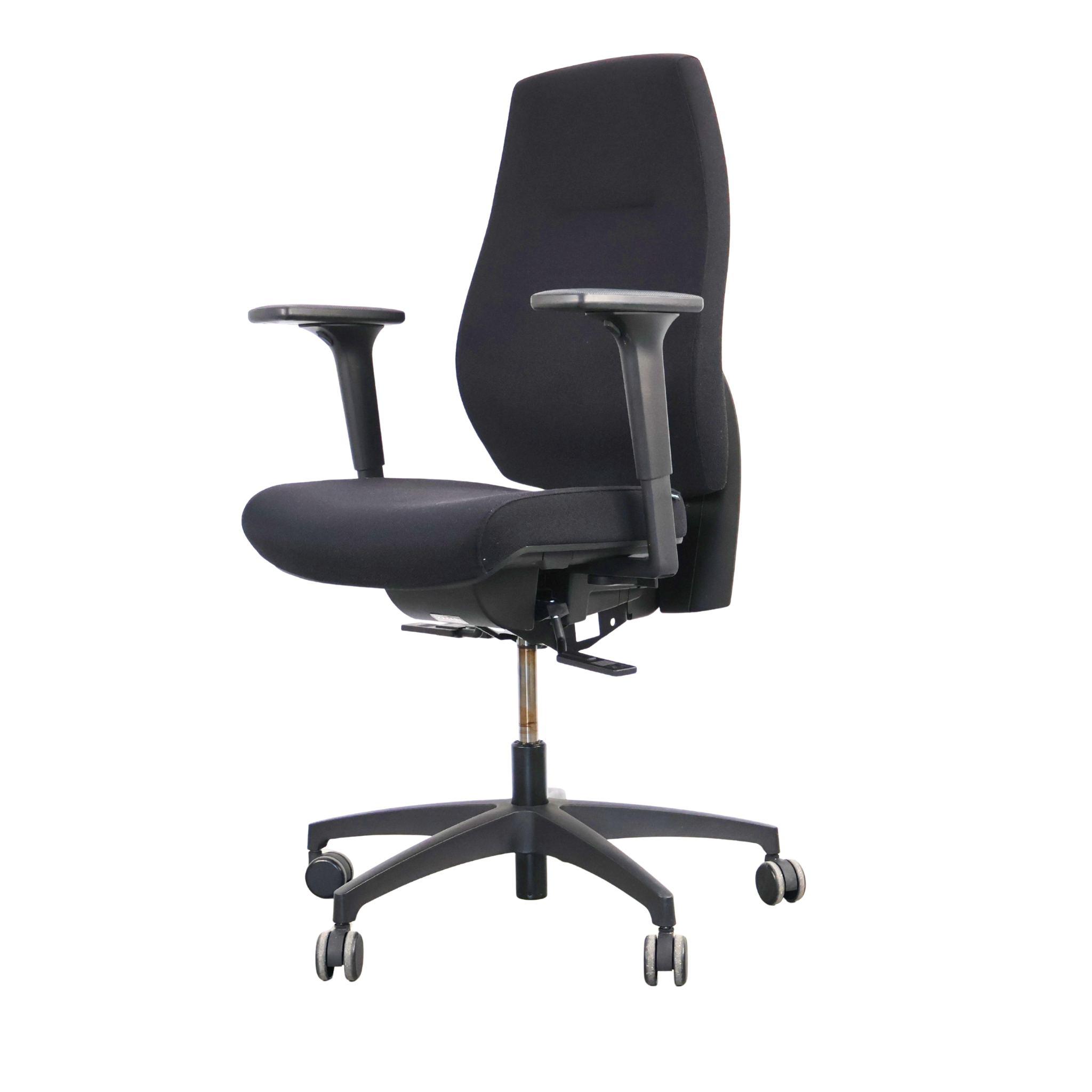 Dauphin Shape XT ergonomischer Bürostuhl in Schwarz, refurbished durch R&M