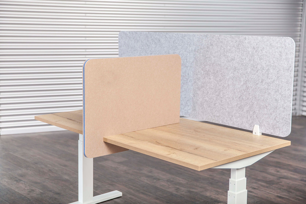 RMOffice Akustik Trennwand Divider 27 mm (3X 9 mm geklebt) | Höhe 800 mm