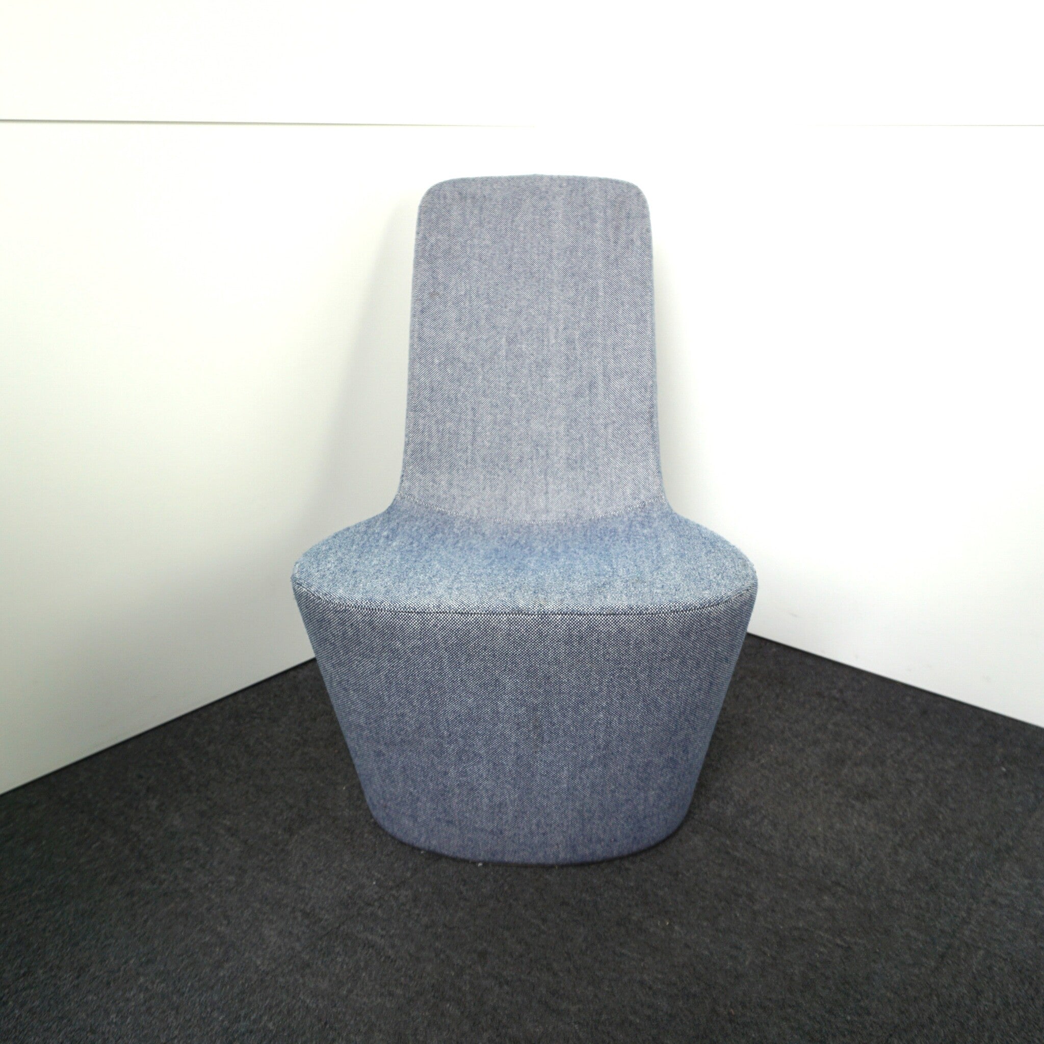 Vitra Monopod Design Sessel | Lounge Sessel | Blau