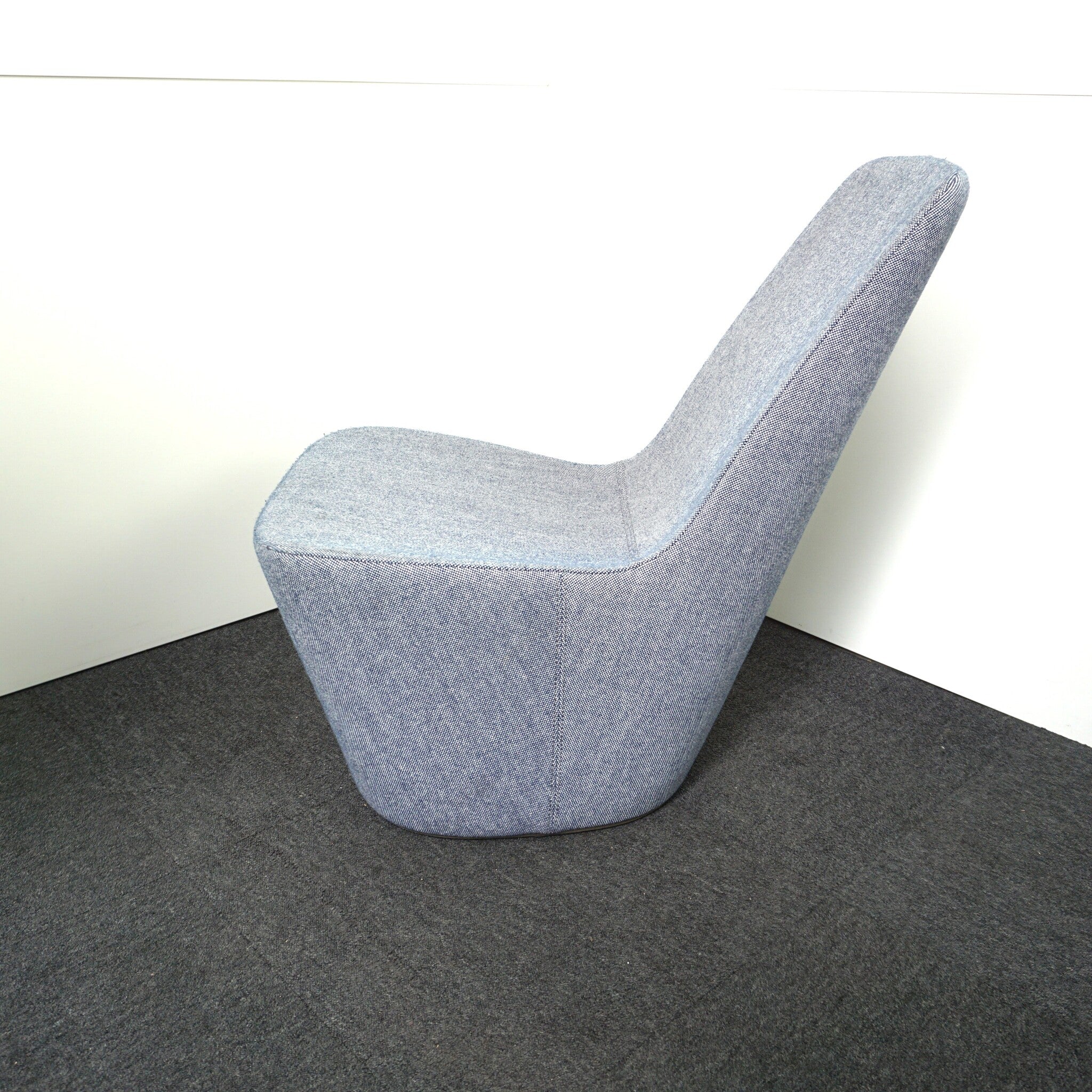 Vitra Monopod Design Sessel | Lounge Sessel | Blau