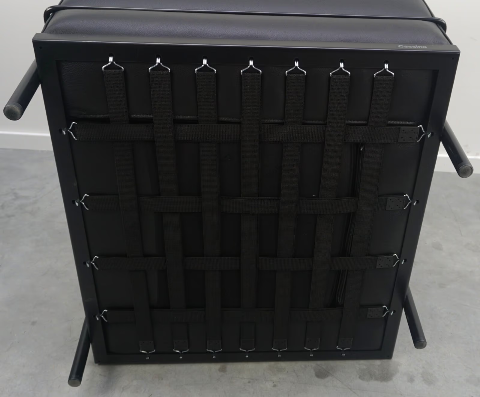 Cassina LC2 Design Sessel | Schwarz | Leder | Neu