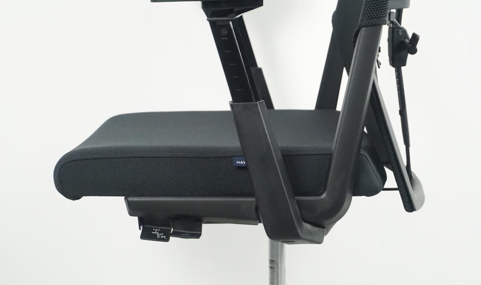 Haworth Comforto 59 Bürodrehstuhl | Schwarz | Chrom