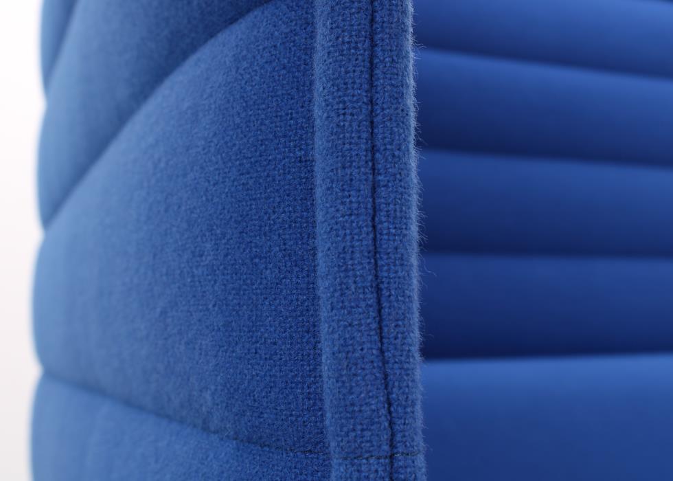 Gebrauchte Vitra Alcove Sofas in Blau für Lounge und Empfangsbereich