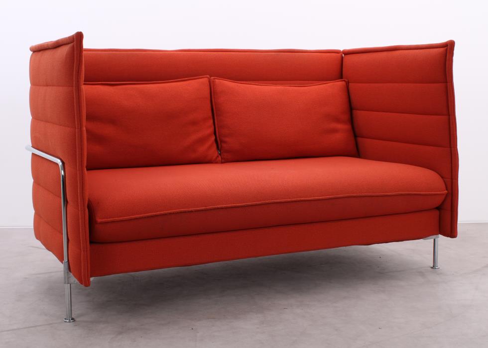 Gebrauchte Vitra Alcove Sofas in Orange