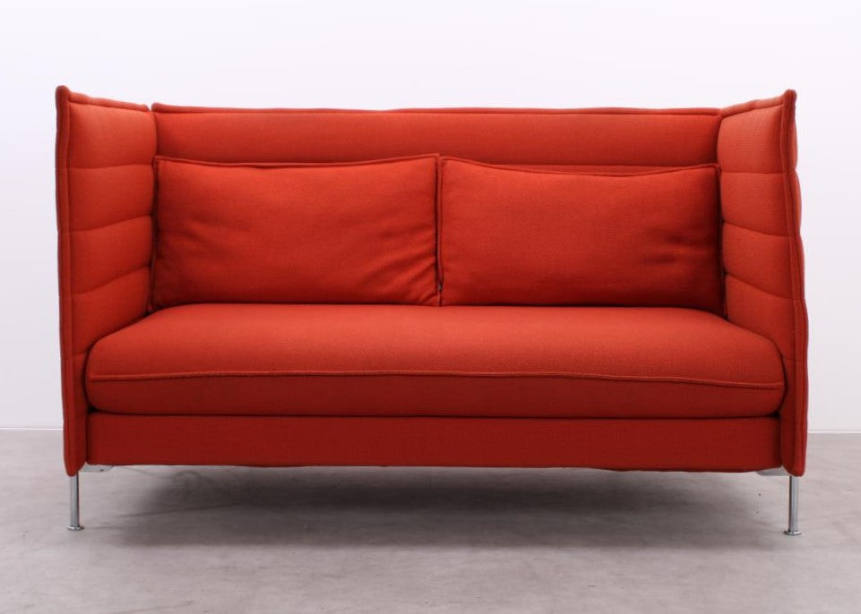 Gebrauchte Vitra Alcove Sofas in Orange