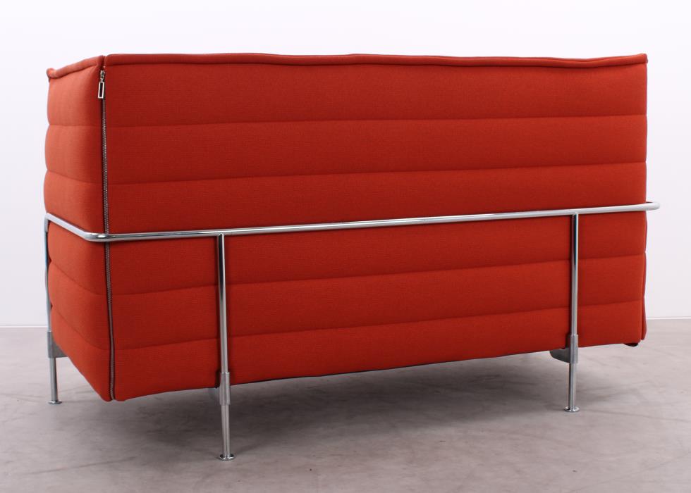 Gebrauchte Vitra Alcove Sofas in Orange
