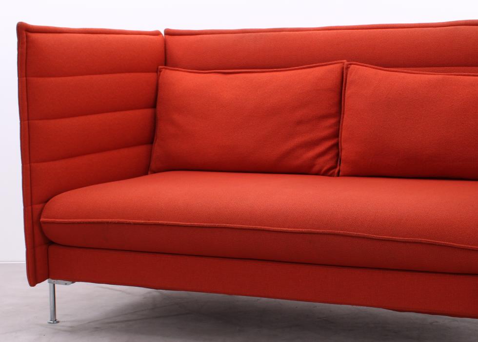 Gebrauchte Vitra Alcove Sofas in Orange