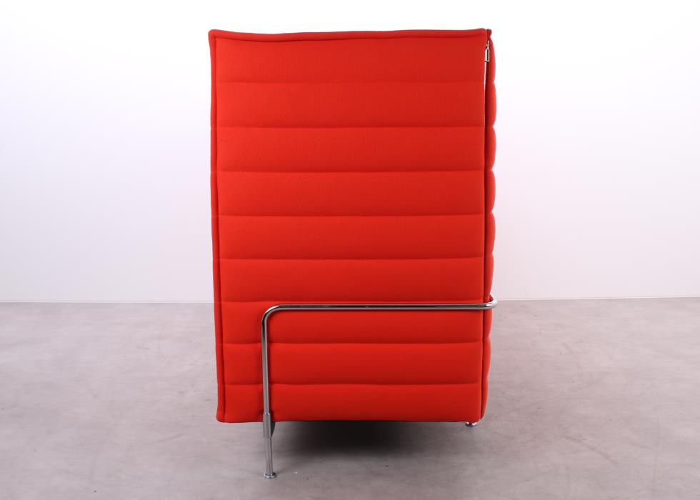 Gebrauchte Vitra Alcove Sofas in Orange Highback Ausführung