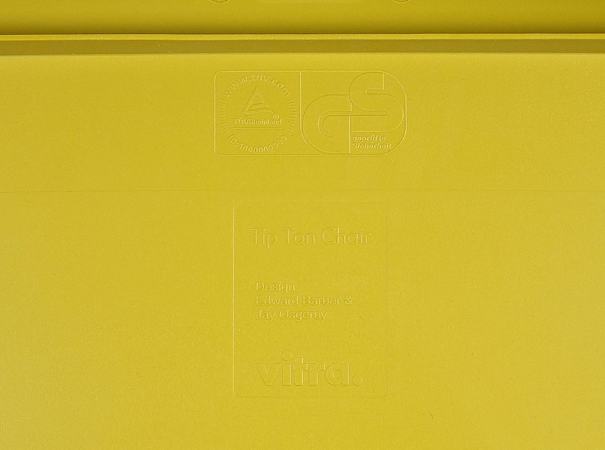 Gebrauchte Vitra Tip Ton Stühle mit kippbarer Sitzposition