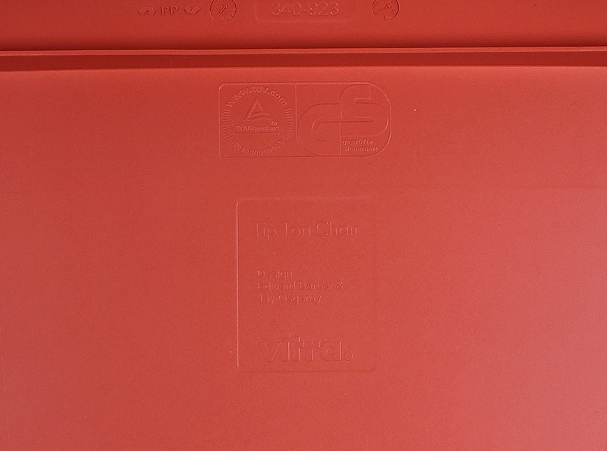Gebrauchte Vitra Tip Ton Stühle mit kippbarer Sitzposition