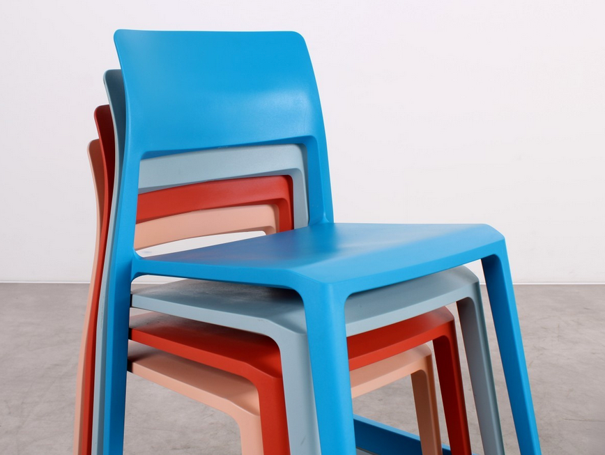 Gebrauchte Vitra Tip Ton Stühle mit kippbarer Sitzposition