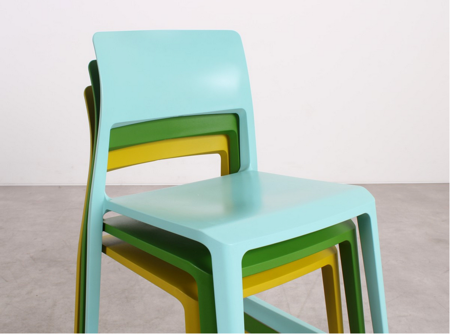 Gebrauchte Vitra Tip Ton Stühle mit kippbarer Sitzposition