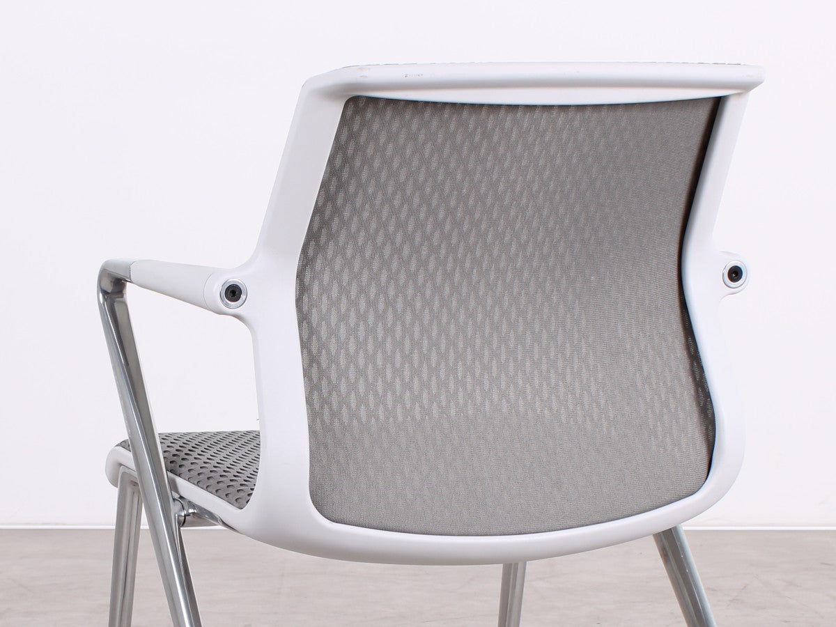 Gebrauchte Vitra Unix Chair Konferenzstuhl Grau