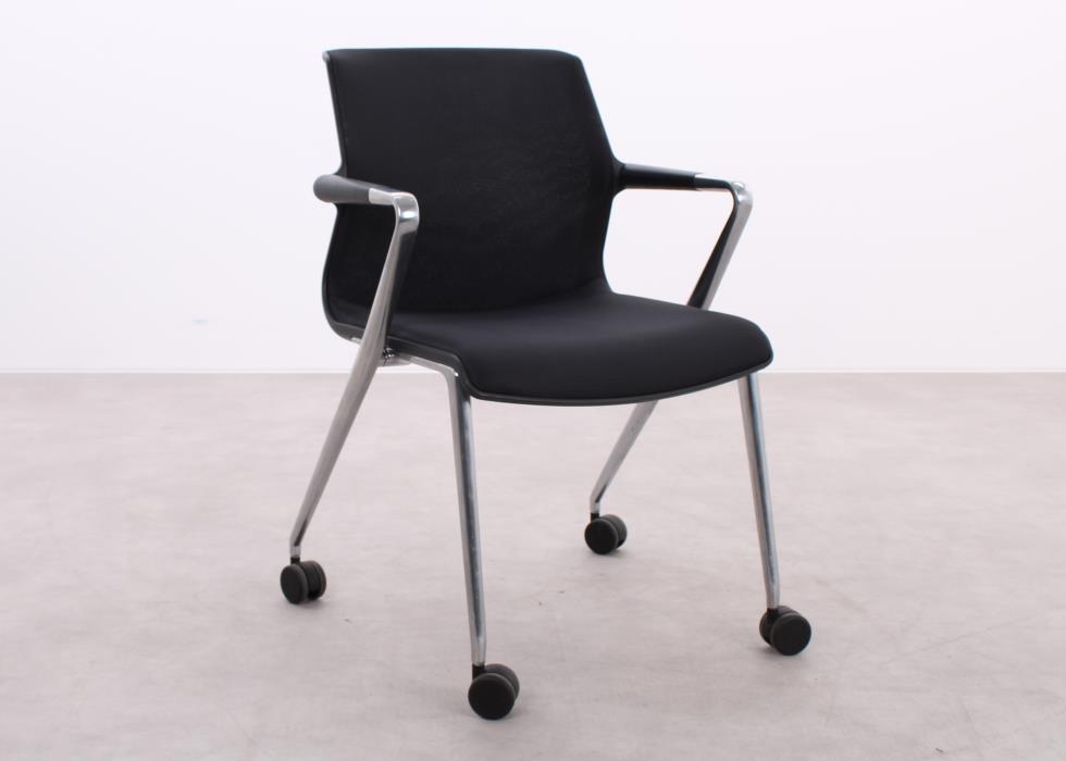 Gebrauchte Vitra Unix Chair Konferenzstuhl Schwarz