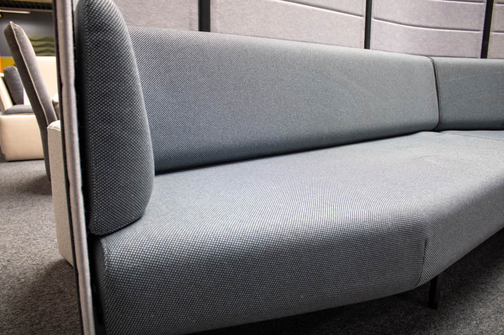 Gebrauchte Vitra Workbay Meet Sitzgruppe in Grau Blau