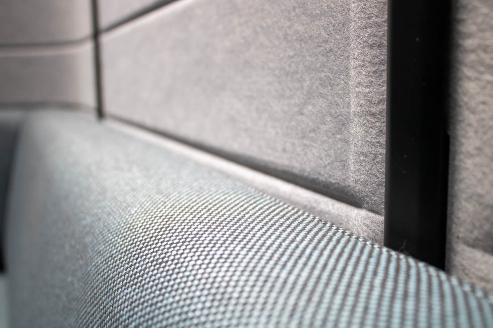 Gebrauchte Vitra Workbay Meet Sitzgruppe in Grau Blau