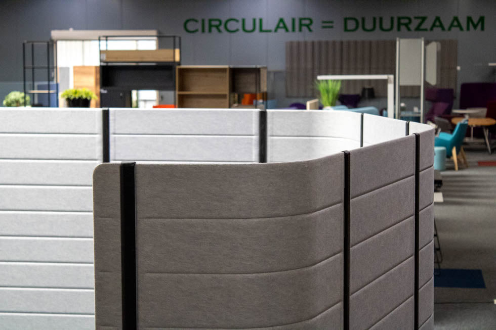 Gebrauchte Vitra Workbay Meet Sitzgruppe in Grau Blau