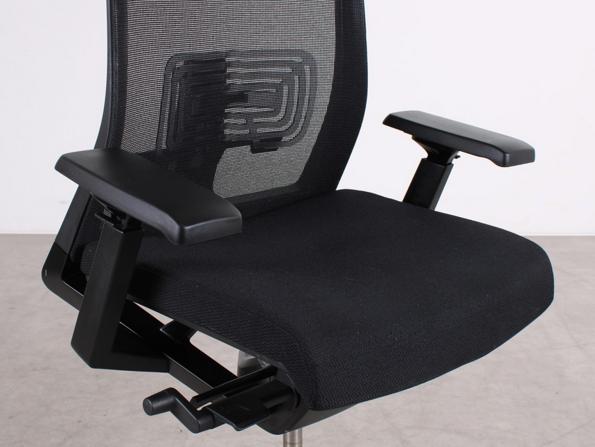 Haworth Comforto Very 6265 ergonomischer Bürostuhl in Schwarz, refurbished durch R&M