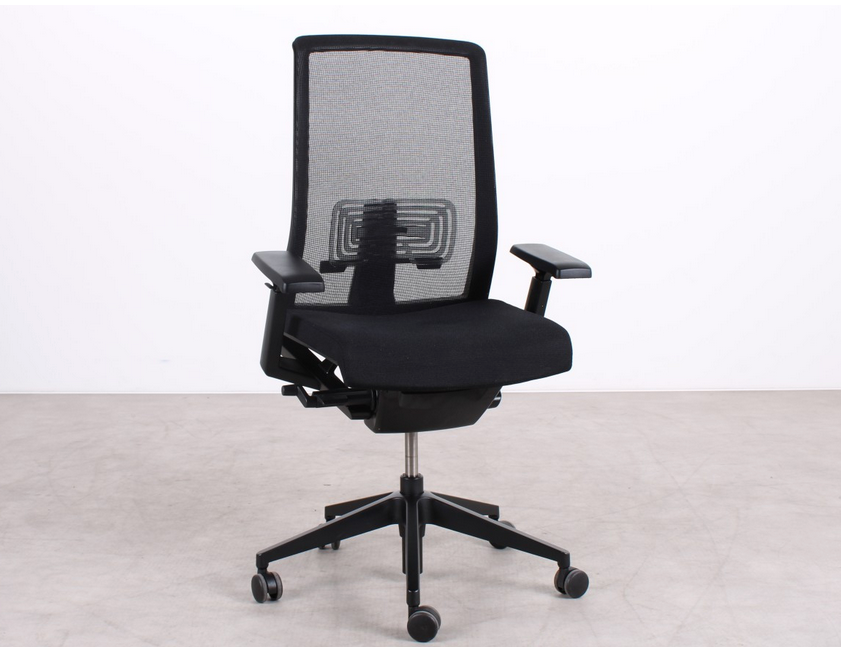 Haworth Comforto Very 6265 ergonomischer Bürostuhl in Schwarz, refurbished durch R&M