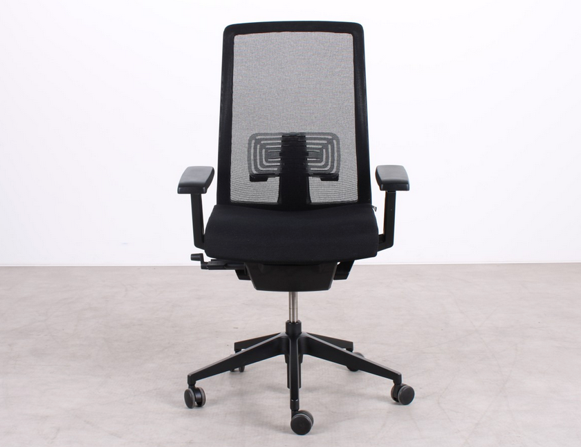 Haworth Comforto Very 6265 ergonomischer Bürostuhl in Schwarz, refurbished durch R&M