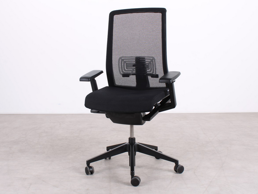 Haworth Comforto Very 6265 ergonomischer Bürostuhl in Schwarz, refurbished durch R&M