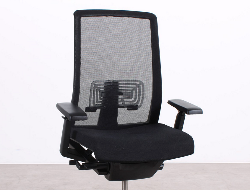 Haworth Comforto Very 6265 ergonomischer Bürostuhl in Schwarz, refurbished durch R&M
