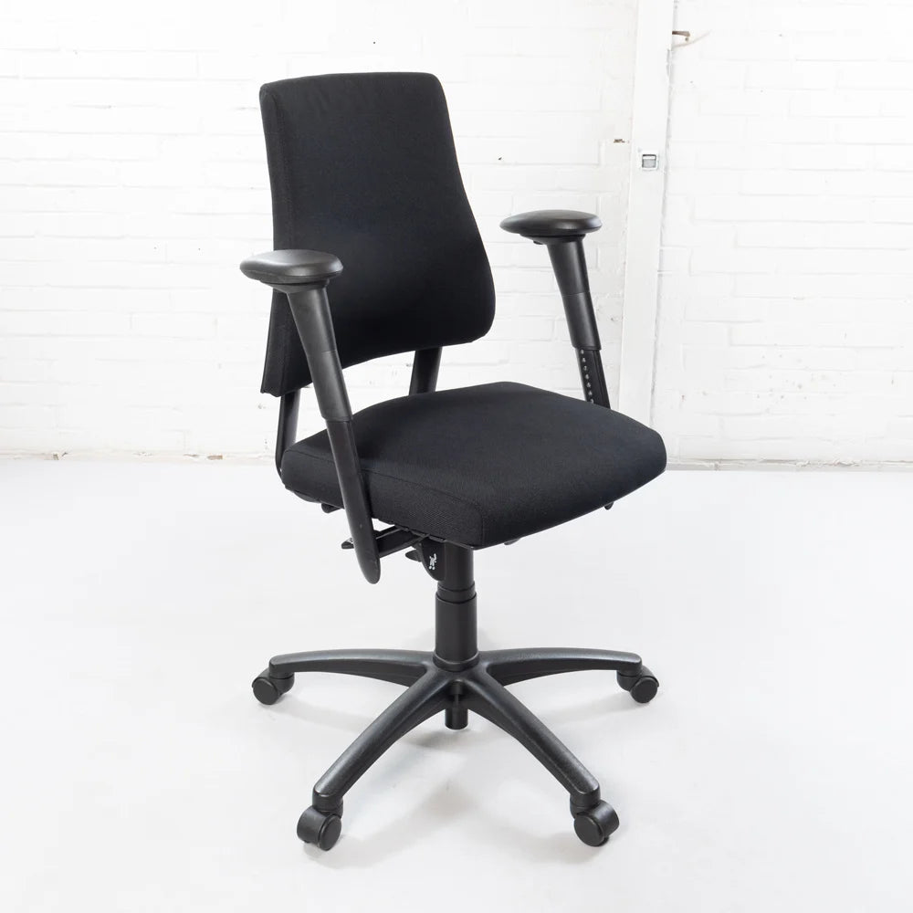 BMA Axia Bürodrehstuhl Schwarz Refurbished