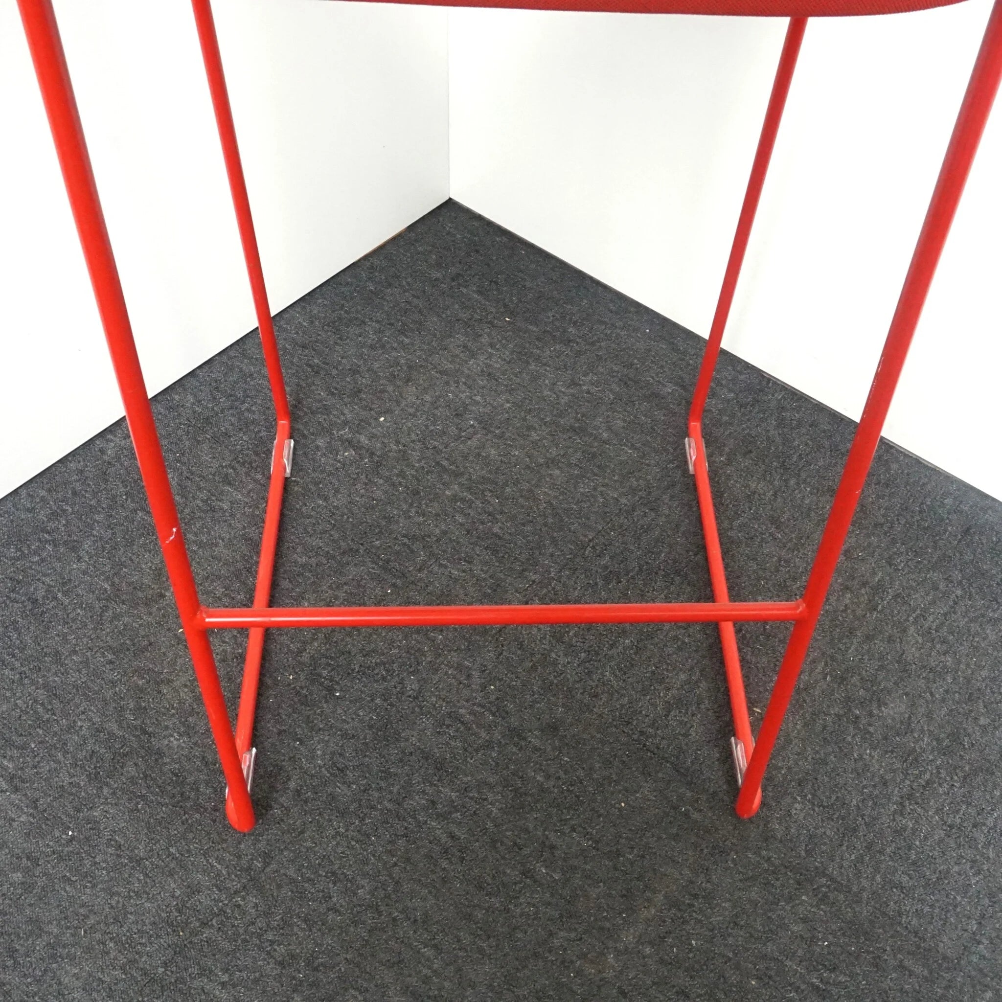 Design Barhocker | Rot | Sitzhöhe ca. 78 cm