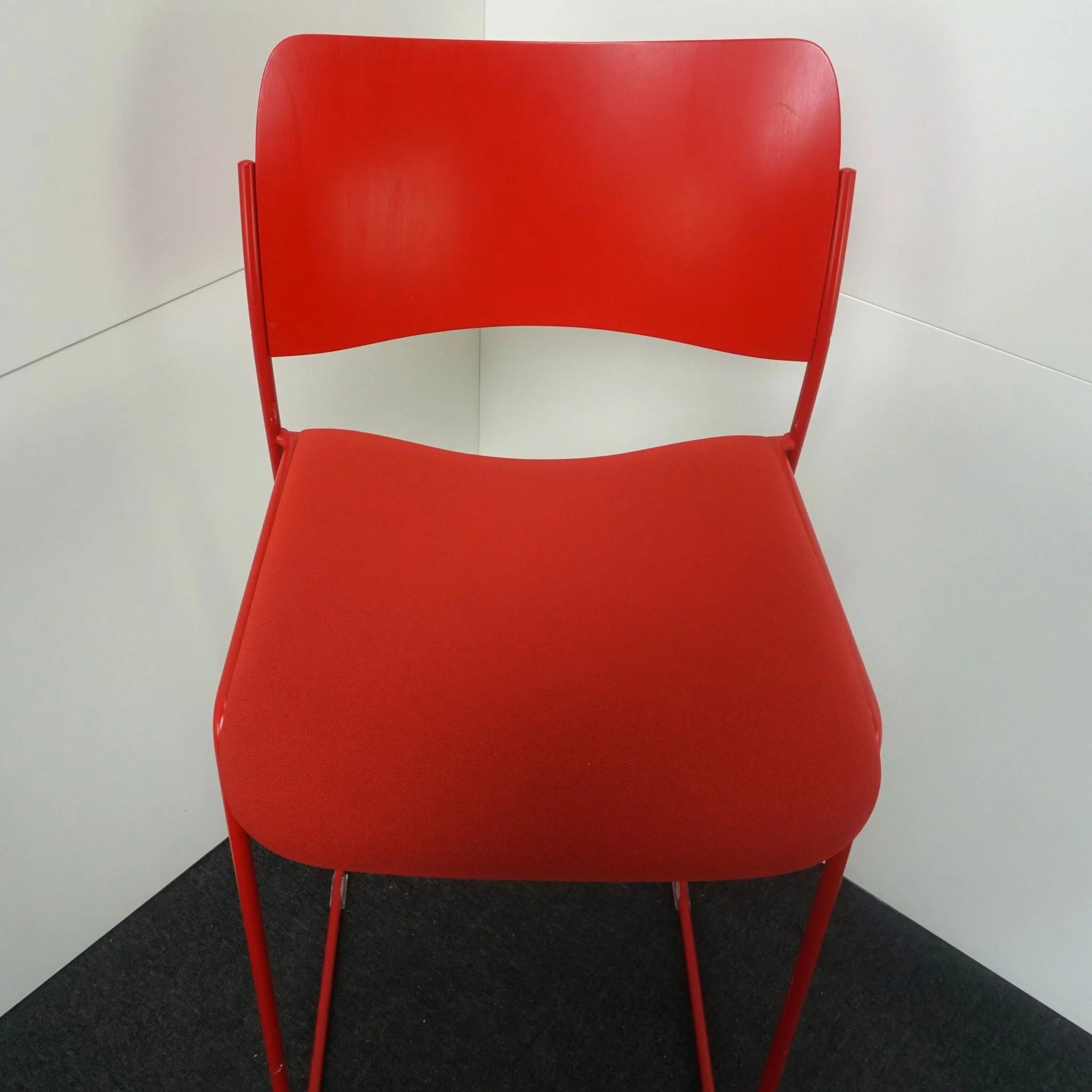 Design Barhocker | Rot | Sitzhöhe ca. 78 cm
