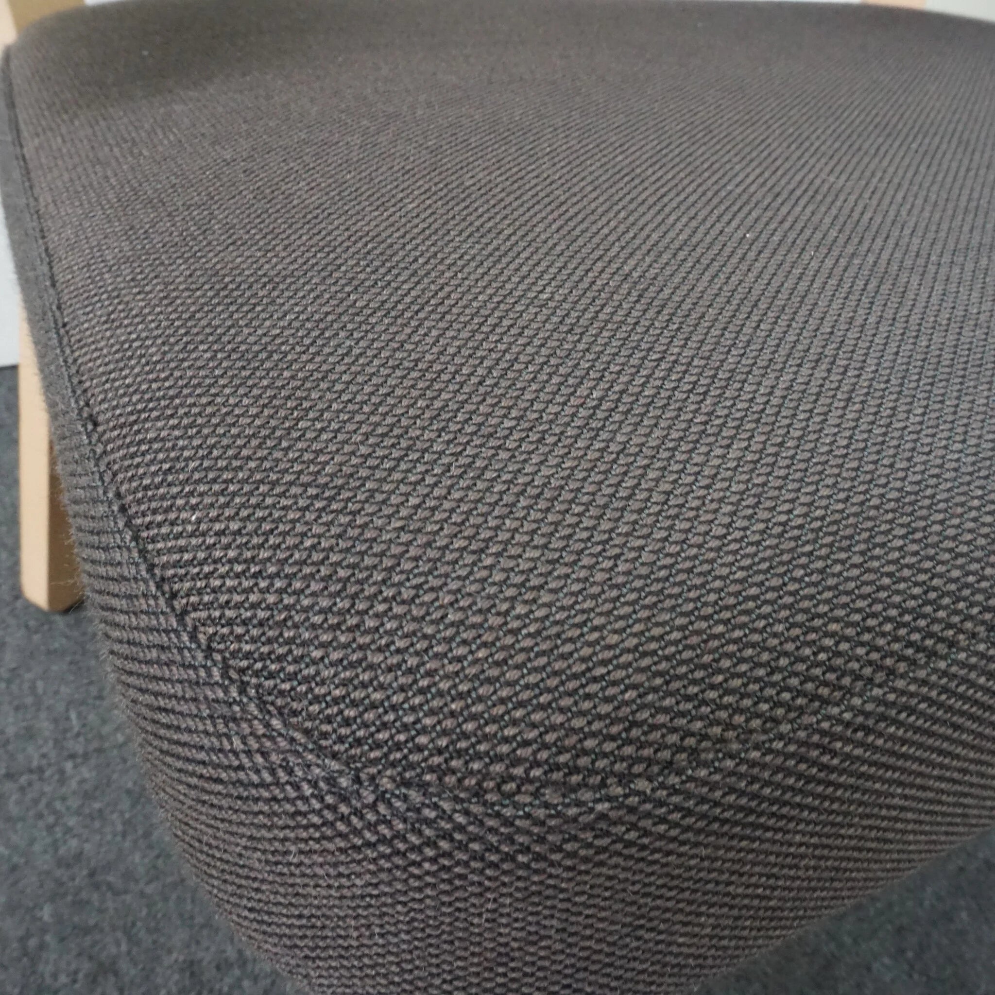 Billiani Croissant Design Sessel | Lounge Sessel | Braun | Holz