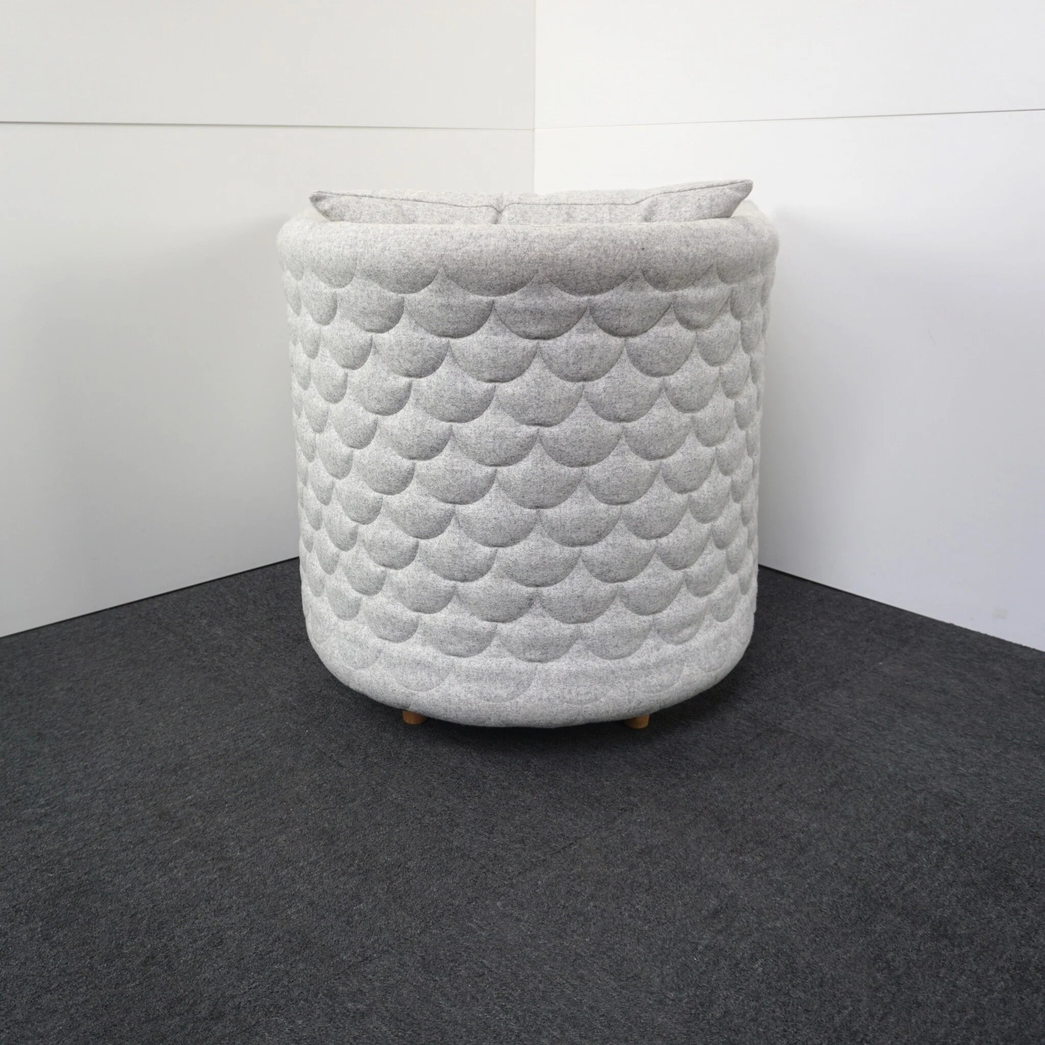 Naughtone Cloud Quilt Design Sessel | Hellgrau