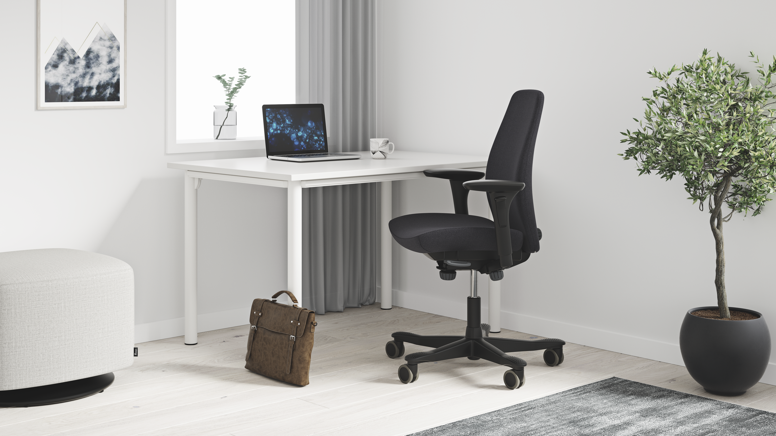 Kinnarps 5000 Bürodrehstuhl Homeoffice