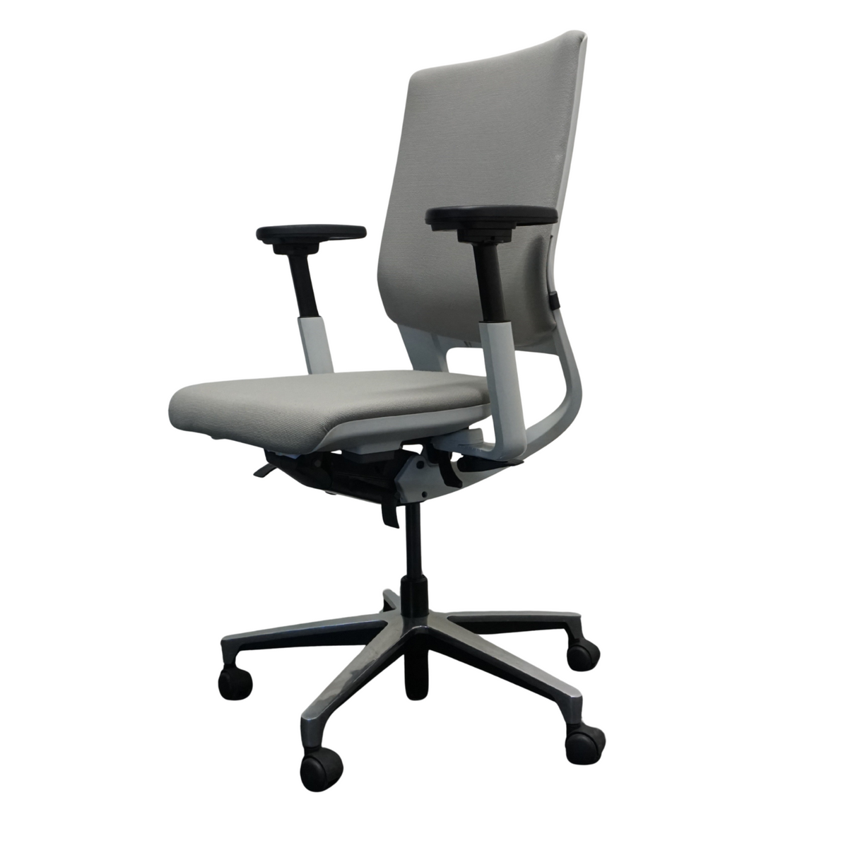 Klöber Mera NPR Bürodrehstuhl | Gepolstert | Beige-Aluminium