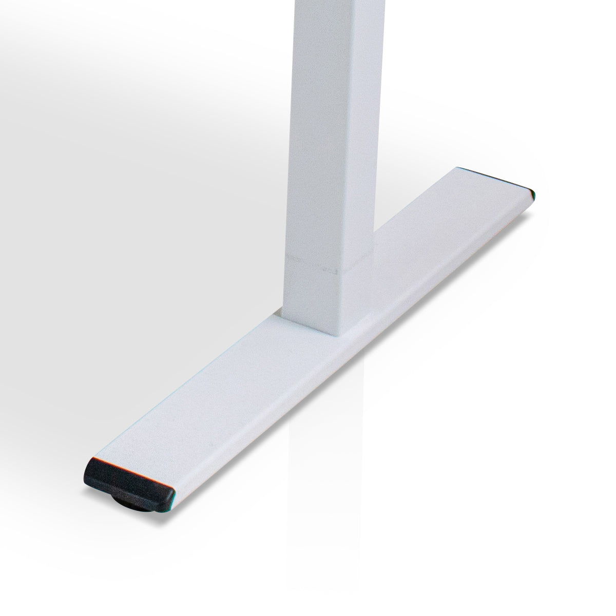 Gestell in Weiß des Lineaflex MRC COMFORT Sitz-Steh-Schreibtischs