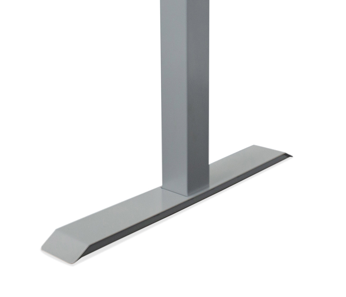 Gestell in Aluminium des Lineaflex MRC PRO Sitz-Steh-Schreibtischs