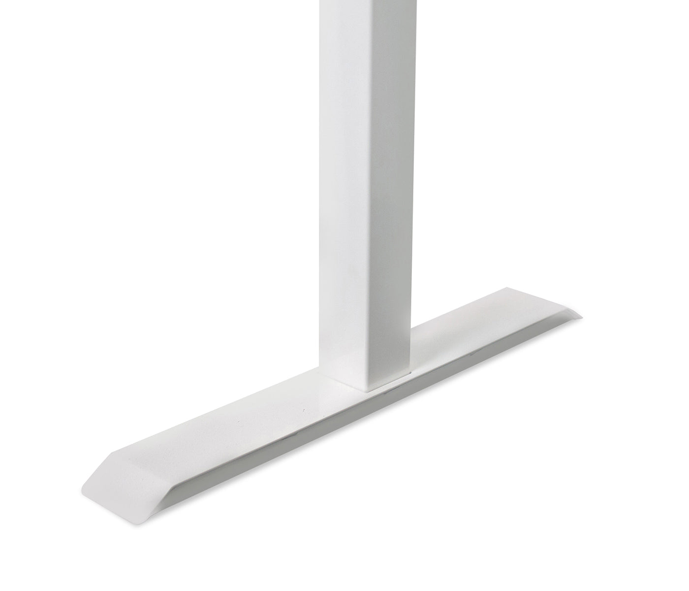 Gestell in Weiß des Lineaflex MRC PRO Sitz-Steh-Schreibtischs