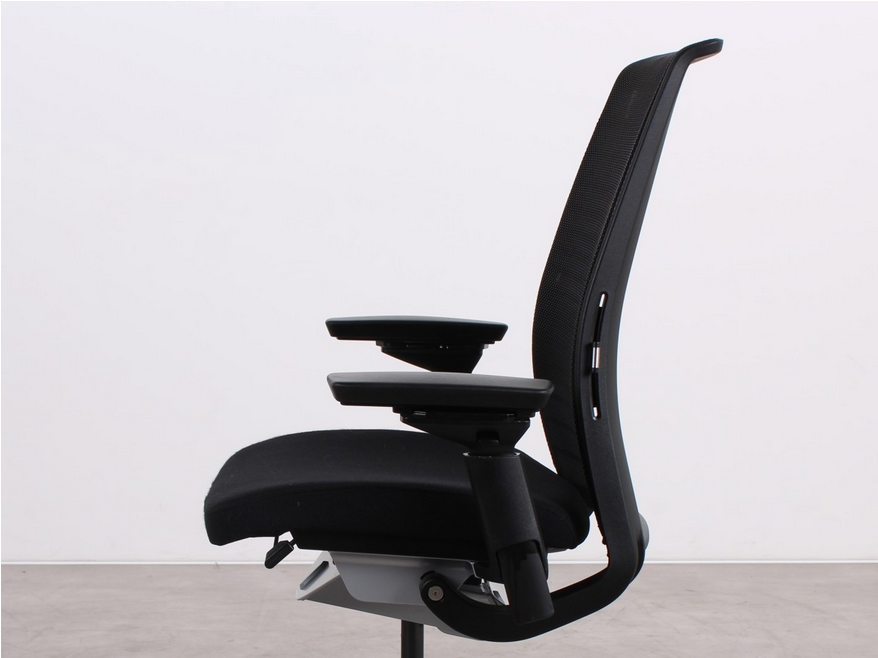 Steelcase Think ergonomischer Bürostuhl in Schwarz, refurbished durch R&M