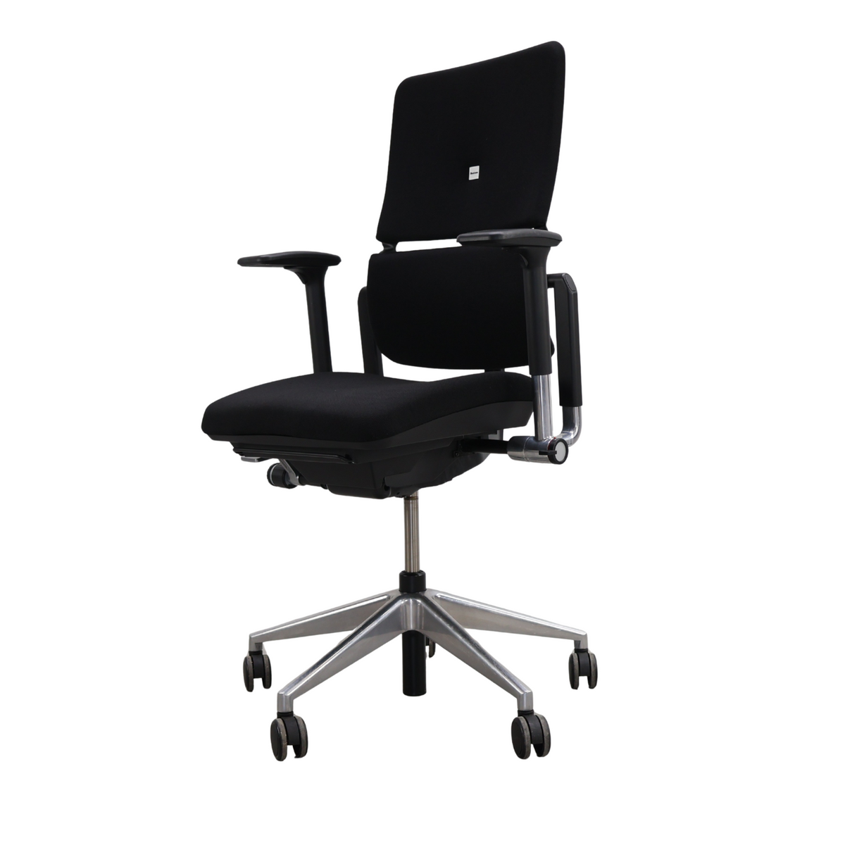 Steelcase Please Bürodrehstuhl | Schwarz-Aluminium