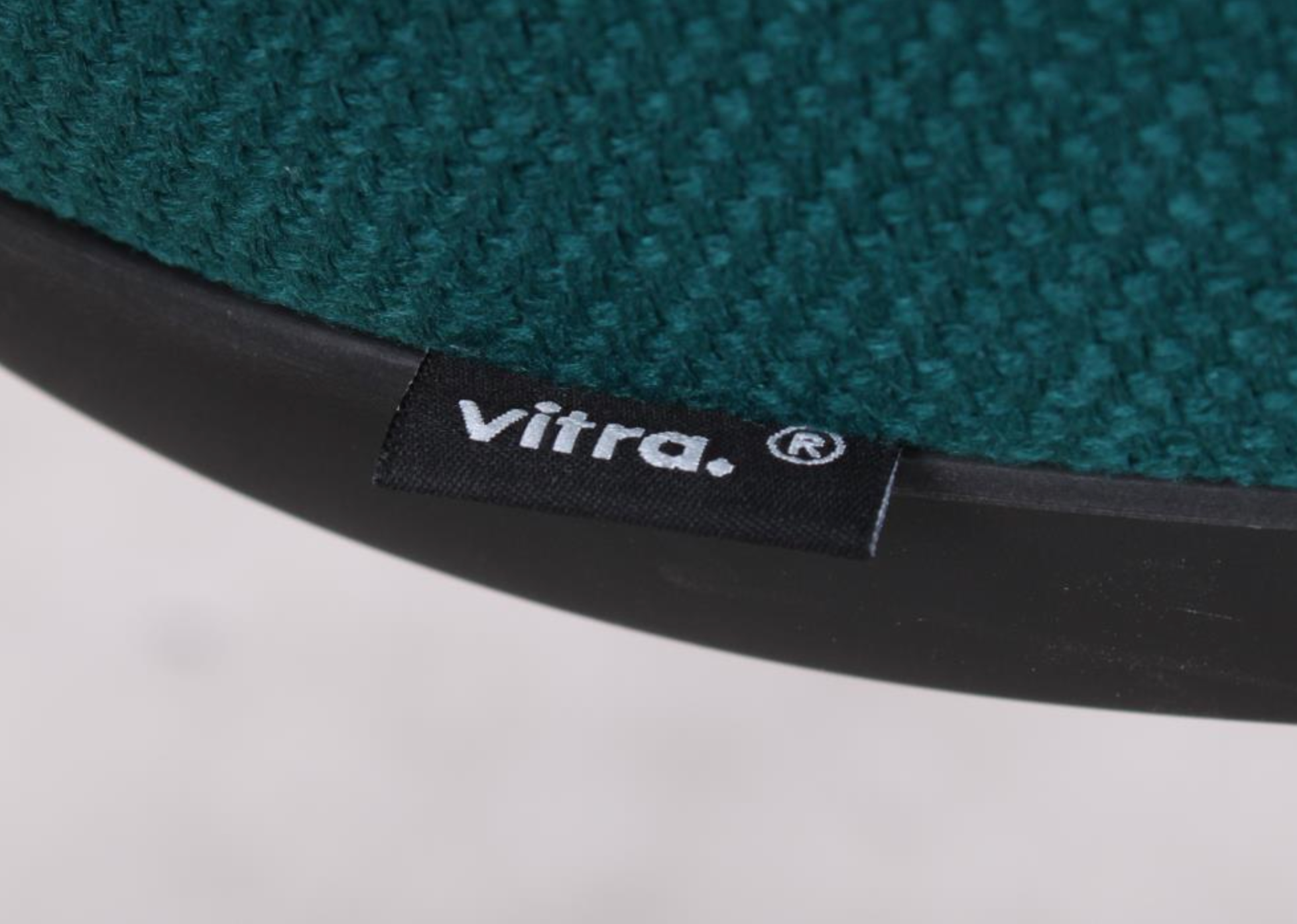 Vitra Softshell Chair in Grün mit schwarzem Gestell und Rollen