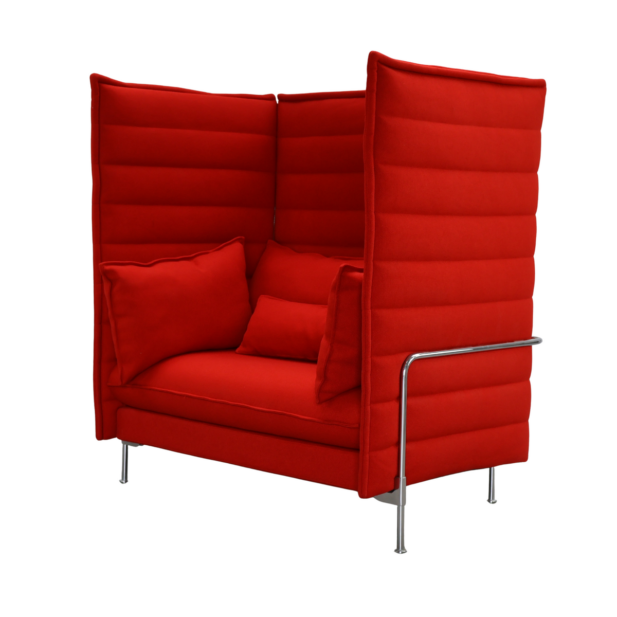 Vitra Alcove Highback | Loveseat | Stoff | Rot