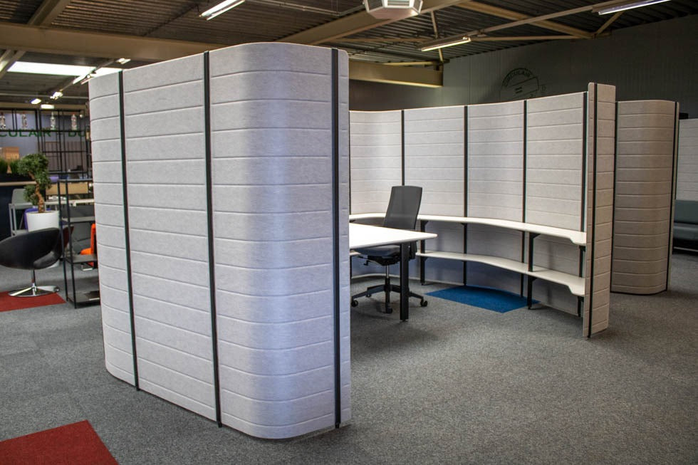 Gebrauchte Vitra Workbay Focus 1 Arbeitsstation | Grau