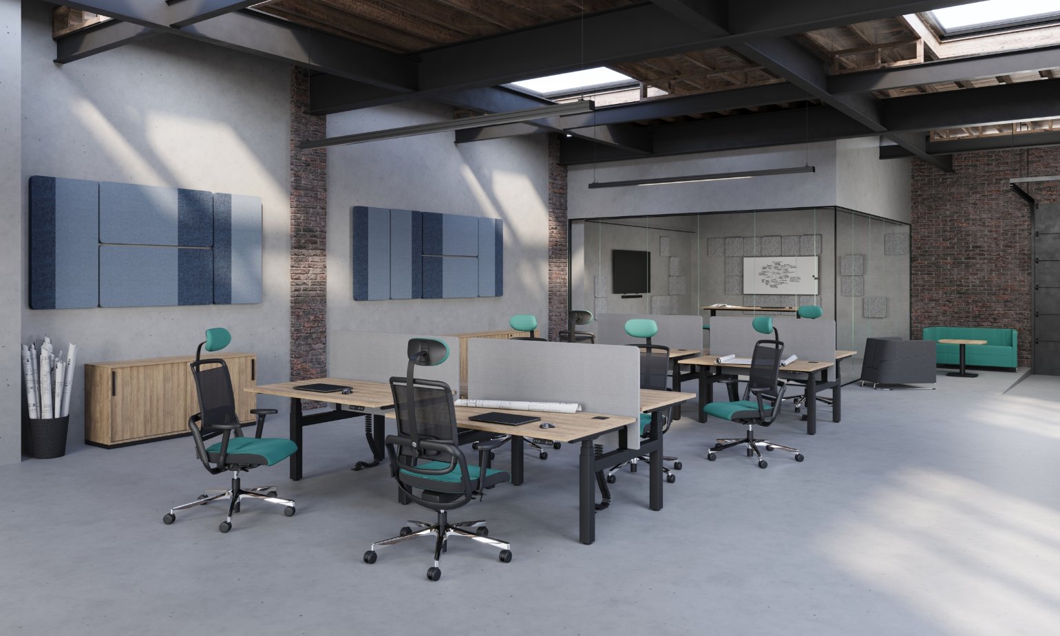 NowyStyl Xenium UPH/P Bürodrehstuhl